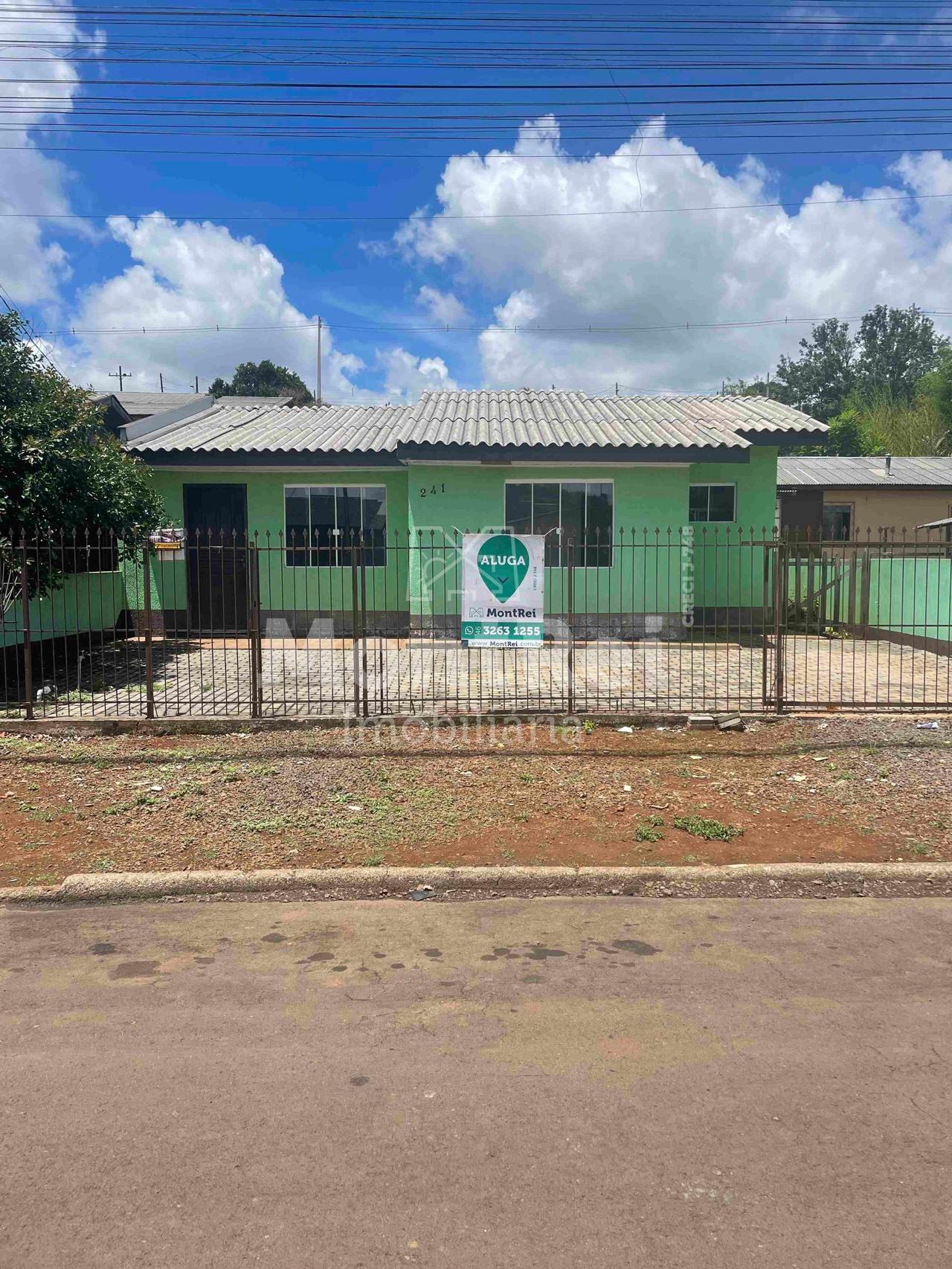 Casa com 2 dormitórios para locação, Klubegi, Palmas - PR — foto 1 de 16