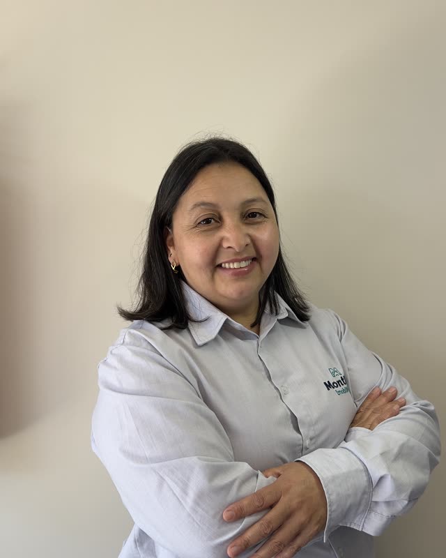 Maria Aparecida Ferreira, recepcionista da MontRei